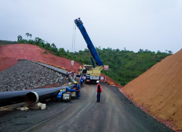 Madagascar Mine tailing project in 2014
