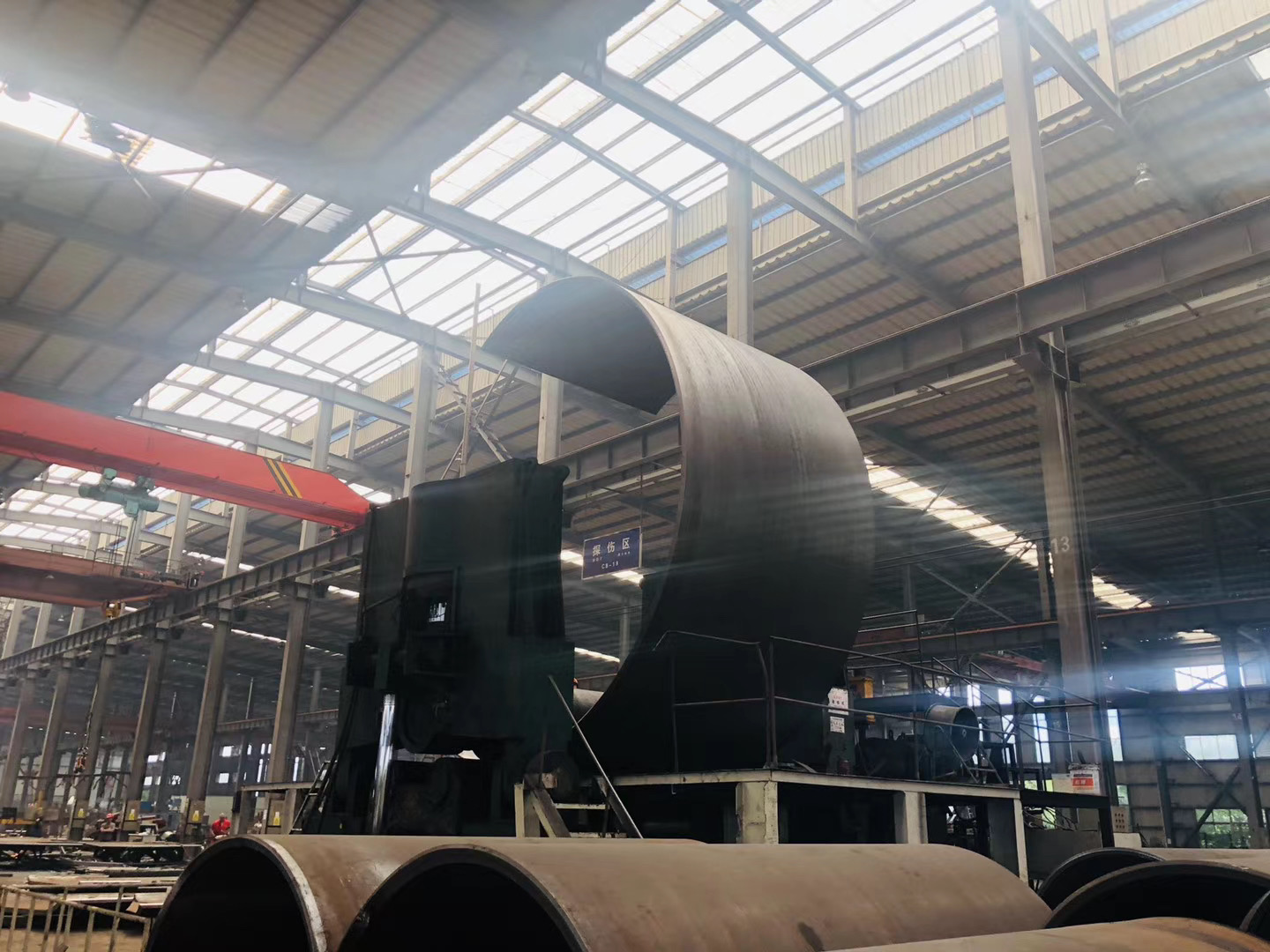 JCOE pipes manufacturing process
