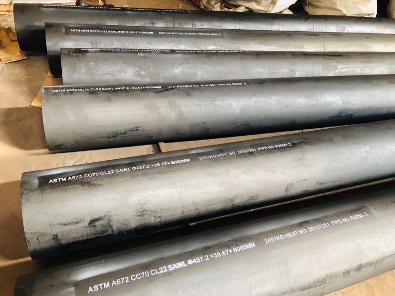ASTM A672 Carbon Steel Welded Pipe